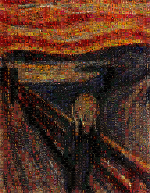 Scream Mosaic